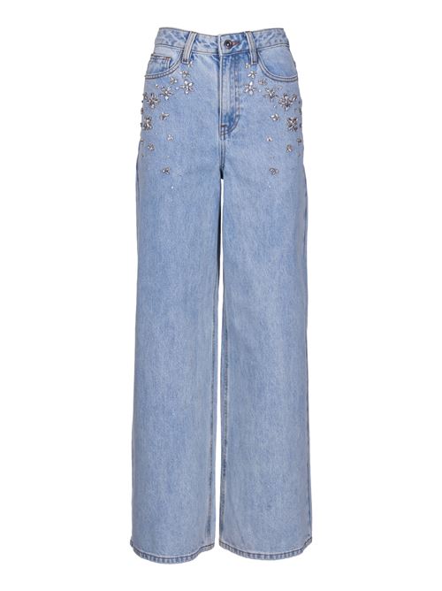 Jeans in denim SELF PORTRAIT | SS24827PBL